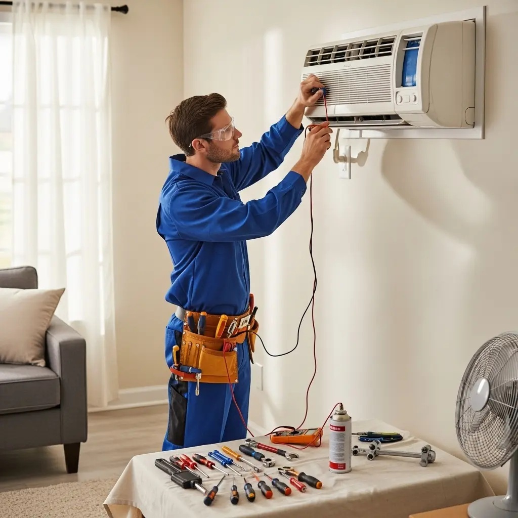 Yenimahalle Vaillant Vaillant klima gaz dolumu ve bakım – Enerji verimliliği artırıldı. - Teknik servis örneği